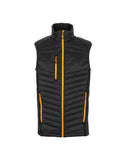 Regatta Men's Navigate Hybrid Bodywarmer - Black Orange Pop - M