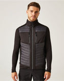 Regatta E-Volve Unisex Hybrid Bodywarmer - Ash/Black - 3XL