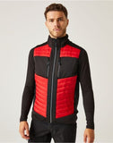 Regatta E-Volve Unisex Hybrid Bodywarmer - Classic Red/Black - L