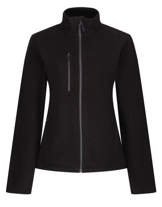Regatta Honestly Made Ladies Recycled Fleece Jkt - Black - 10