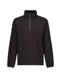 Regatta Navigate Half Zip Fleece - Black/Seal Grey - L