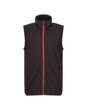 Regatta Navigate Fleece Bodywarmer - Black/Classic Red - M