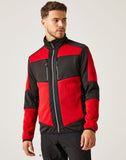 Regatta E-Volve Knit Stretch Midlayer - Classic Red/Black - 3XL