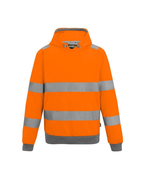 Regatta Hi-Vis Pro Contract Hoodie - Hi Vis Orange - 2XL