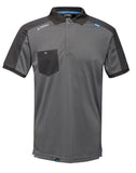 Regatta Wicking Polo Shirt - Seal Grey - L
