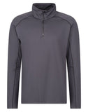 Regatta Core Stretch Half Zip Midlayer - Seal Grey - S