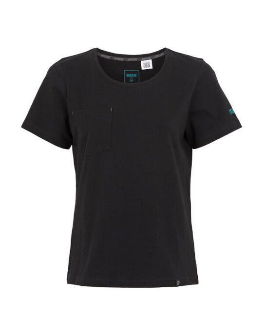 Regatta Ladies Ada Cotton Stretch TShirt - Black - 10