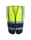 Regatta Pro Hi Vis Executive Vest - Hi-Vis Yellow/Navy - 2XL
