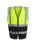 Regatta Pro Hi Vis Executive Vest - Hi Vis Yellow/Black - 2XL