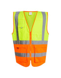 Regatta Pro Hi Vis Executive Vest - Hi Vis Yellow/Orange - 2XL