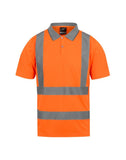 Regatta Hi-Vis Pro Contract Polo Shirt - Hi Vis Orange - L
