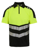 Regatta Hi-Vis X-Pro Polo - Black/Hi-Vis Yellow - 2XL