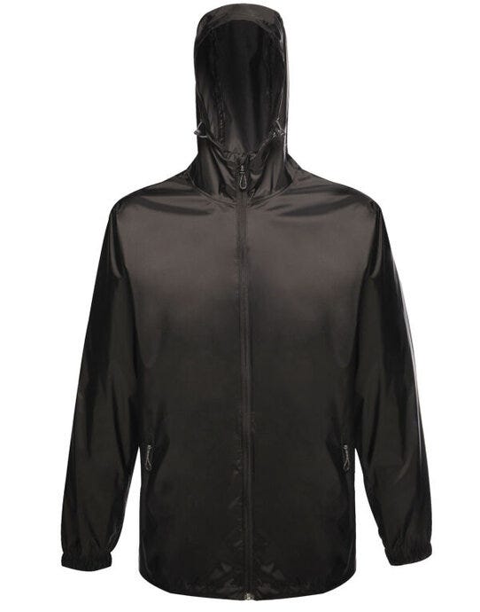 Regatta Mens Pro Packaway Jacket - Black - 2XL