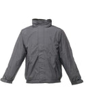 Regatta Mens Dover Bomber Jacket - Seal Grey/Black - 2XL