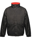 Regatta Mens Dover Bomber Jacket - Black/Classic Red - 3XL