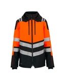 Regatta Hi-Vis X-Pro Wproof Shell Jacket - Black/Hi-Vis Orange - 4XL