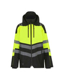 Regatta Hi-Vis X-Pro Wproof Shell Jacket - Black/Hi-Vis Yellow - 4XL