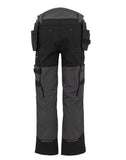 Regatta 4TEX Stretch Holster Trouser S - Slate Grey/Black - 46"