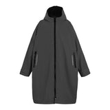 Regatta Junior Pro Changing Robe - Slate Grey/Black - 9-13