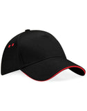 Beechfield Ultimate 5 Panel Cap Sandwich Peak B15C