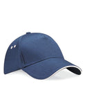 Beechfield Ultimate 5 Panel Cap Sandwich Peak B15C