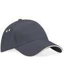 Beechfield Ultimate 5 Panel Cap Sandwich Peak B15C