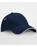 Beechfield Ultimate 5 Panel Cap Sandwich Peak B15C