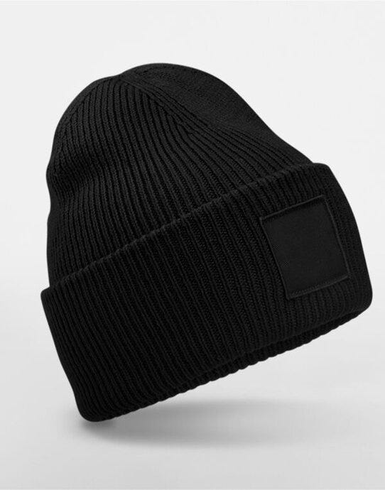 Beechfield Deep Cuffed Tonal Patch Beanie B336R