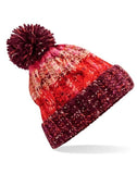Beechfield Corkscrew Pom Pom Beanie B486