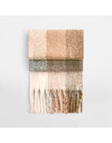 Beechfield Fluffy Check Scarf B494R