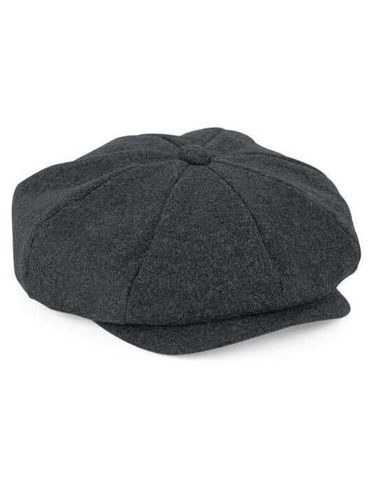 Beechfield Melton Wool Baker Boy Cap B629