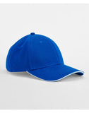 Beechfield EarthAware® Classic Organic Cotton 6 Panel Cap - Sandwich Peak B820C