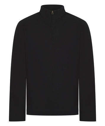 Premium piqué 1/4-zip top