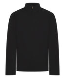 Premium piqué 1/4-zip top