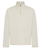 Premium piqué 1/4-zip top