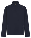 Premium piqué 1/4-zip top