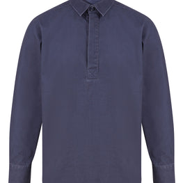 Pullover drill shirt