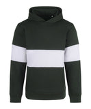 Heavyweight panelled hoodie