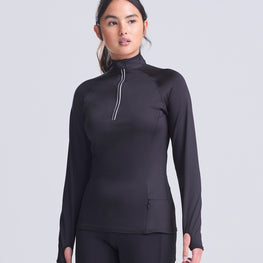 Women's Cool Flex long half-zip top