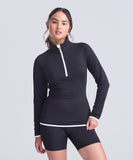 Women's cool ½ zip sweatshirt