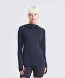 Women's cool cowl neck top