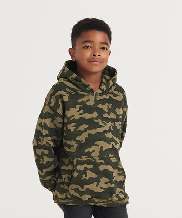 Kids camo hoodie