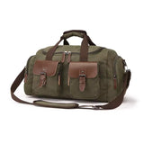 ODT UK 16oz Washed Canvas Weekend Bag, Carry Bag, Overnight Bag, Duffle Bag, 35L