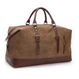 ODT UK 16oz Washed Canvas Vintage Look 24L Weekender Bag, Carry Bag, Overnight Bag