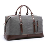 ODT UK 16oz Washed Canvas Vintage Look 24L Weekender Bag, Carry Bag, Overnight Bag