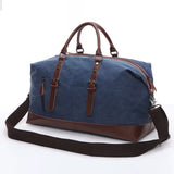 ODT UK 16oz Washed Canvas Vintage Look 24L Weekender Bag, Carry Bag, Overnight Bag