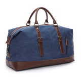 ODT UK 16oz Washed Canvas Vintage Look 24L Weekender Bag, Carry Bag, Overnight Bag