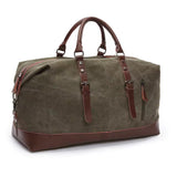 ODT UK 16oz Washed Canvas Vintage Look 24L Weekender Bag, Carry Bag, Overnight Bag