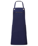 ‘Barley’ Contrast Stitch Bib Apron