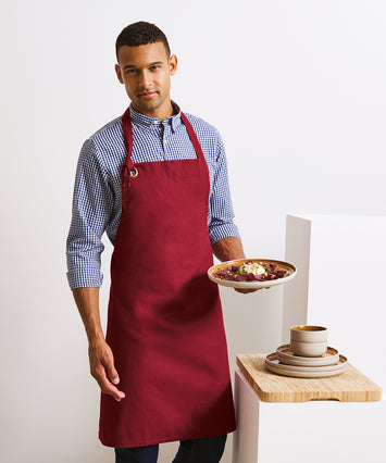 Calibre heavy cotton canvas bib apron